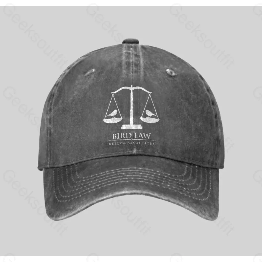 Bird Law Washed Vintage Baseball Cap
