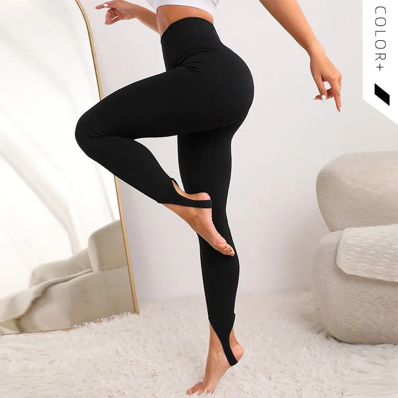 Black High Waist Slim Skinny Pants European And American Hip Lifting