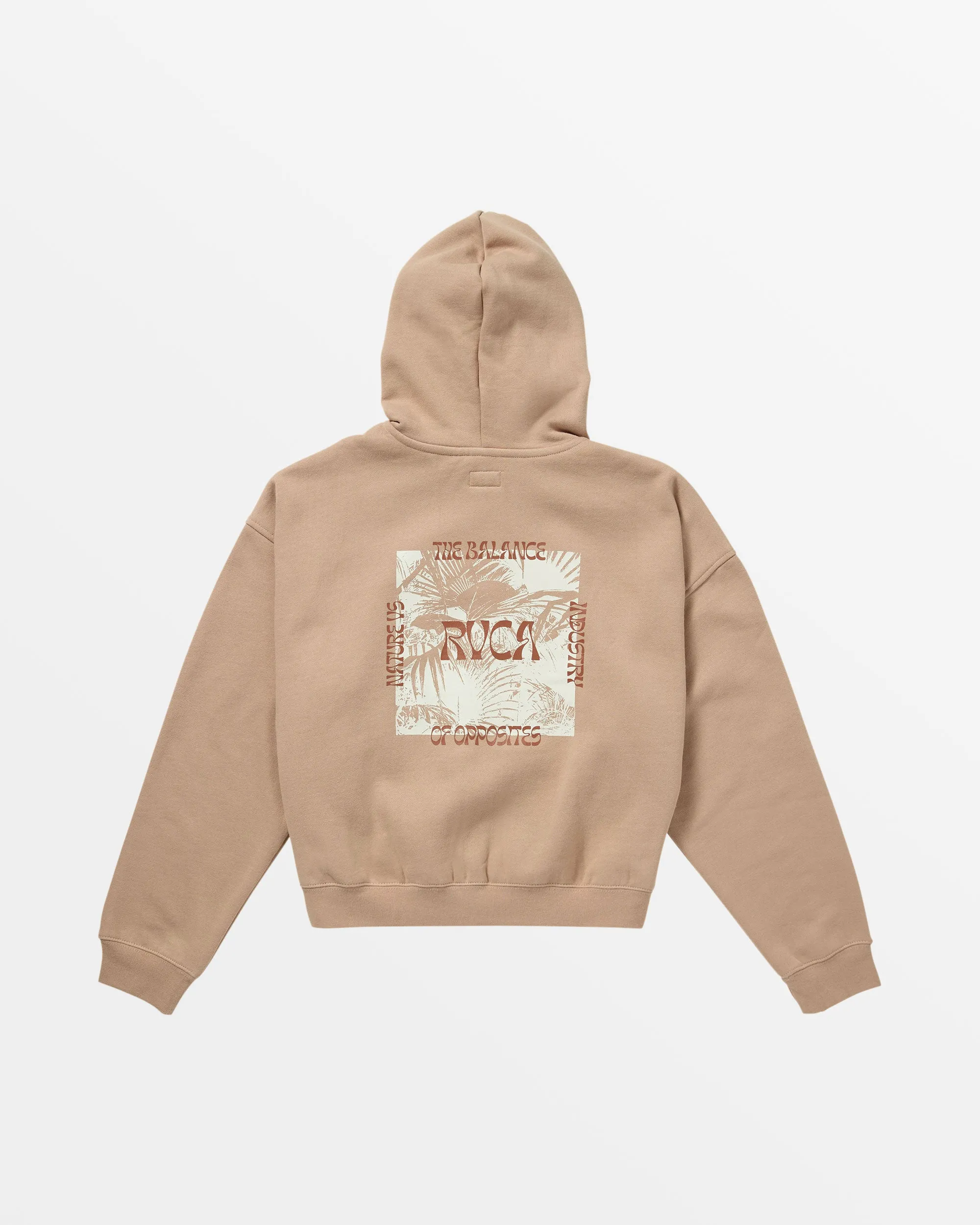 Court Zip Hoodie - Warm Taupe