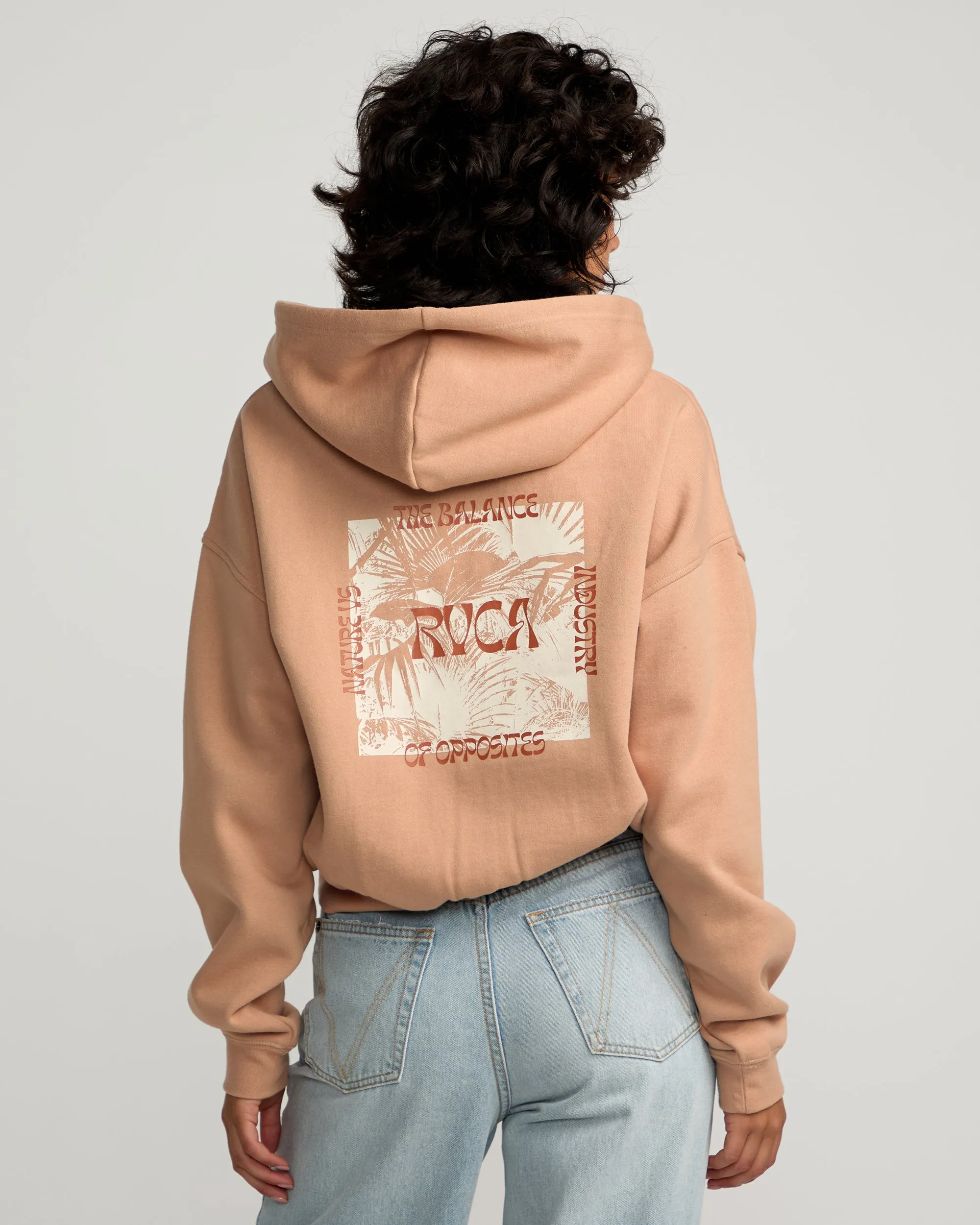 Court Zip Hoodie - Warm Taupe