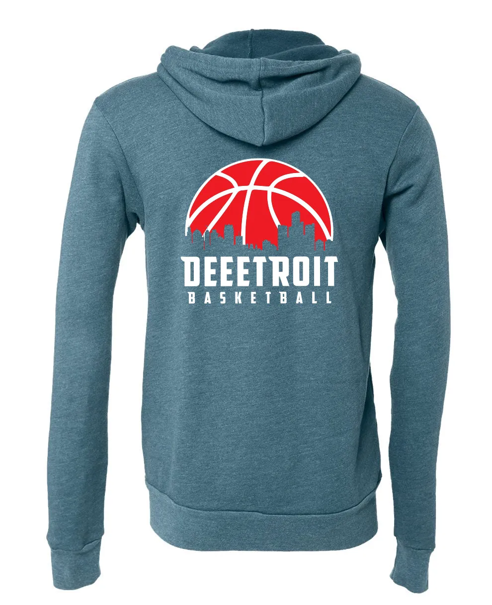 Deeetroit Basketball Zip Up