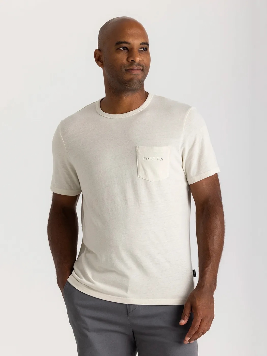 Free Fly Salt and Sun Pocket Tee - HEATHER BIRCH
