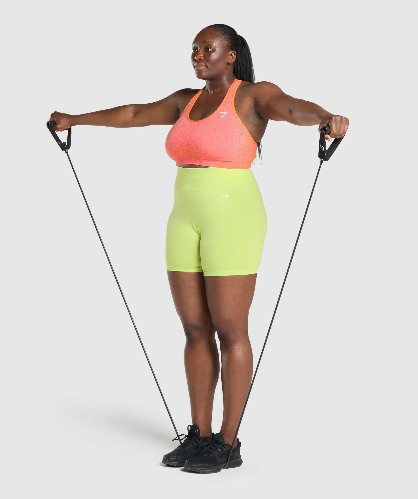 Gymshark Vital Seamless 2.0 Sports Bra - Orange Marl