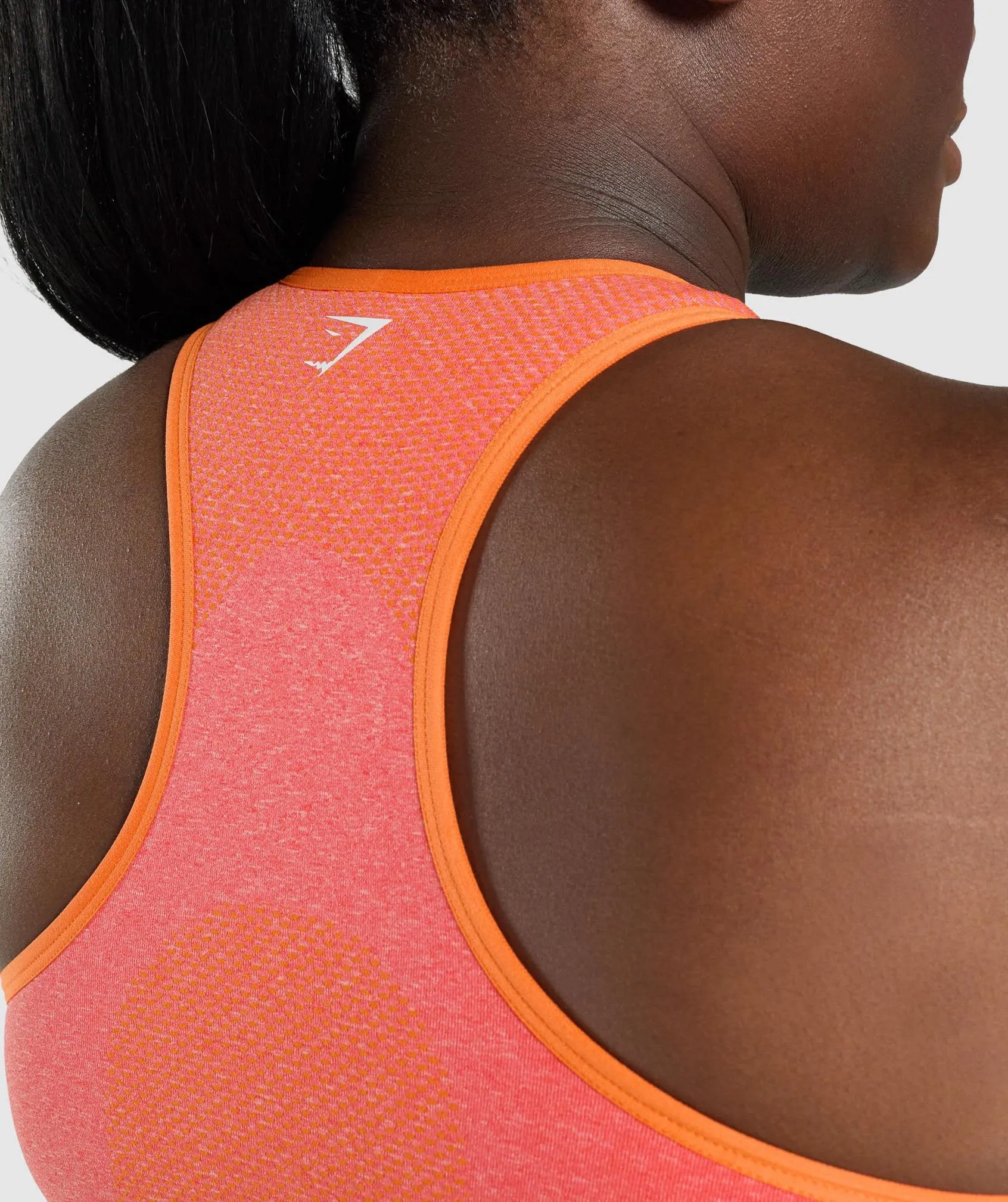 Gymshark Vital Seamless 2.0 Sports Bra - Orange Marl