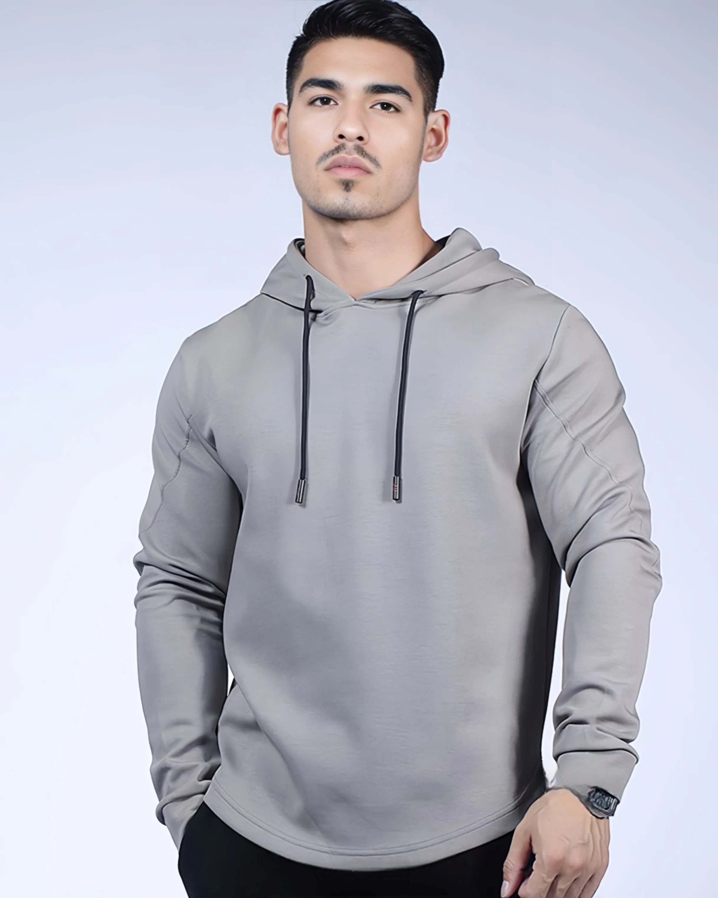 Kore Curve hem  Muscle fit  Hoodie Workout Heat Tech Gear