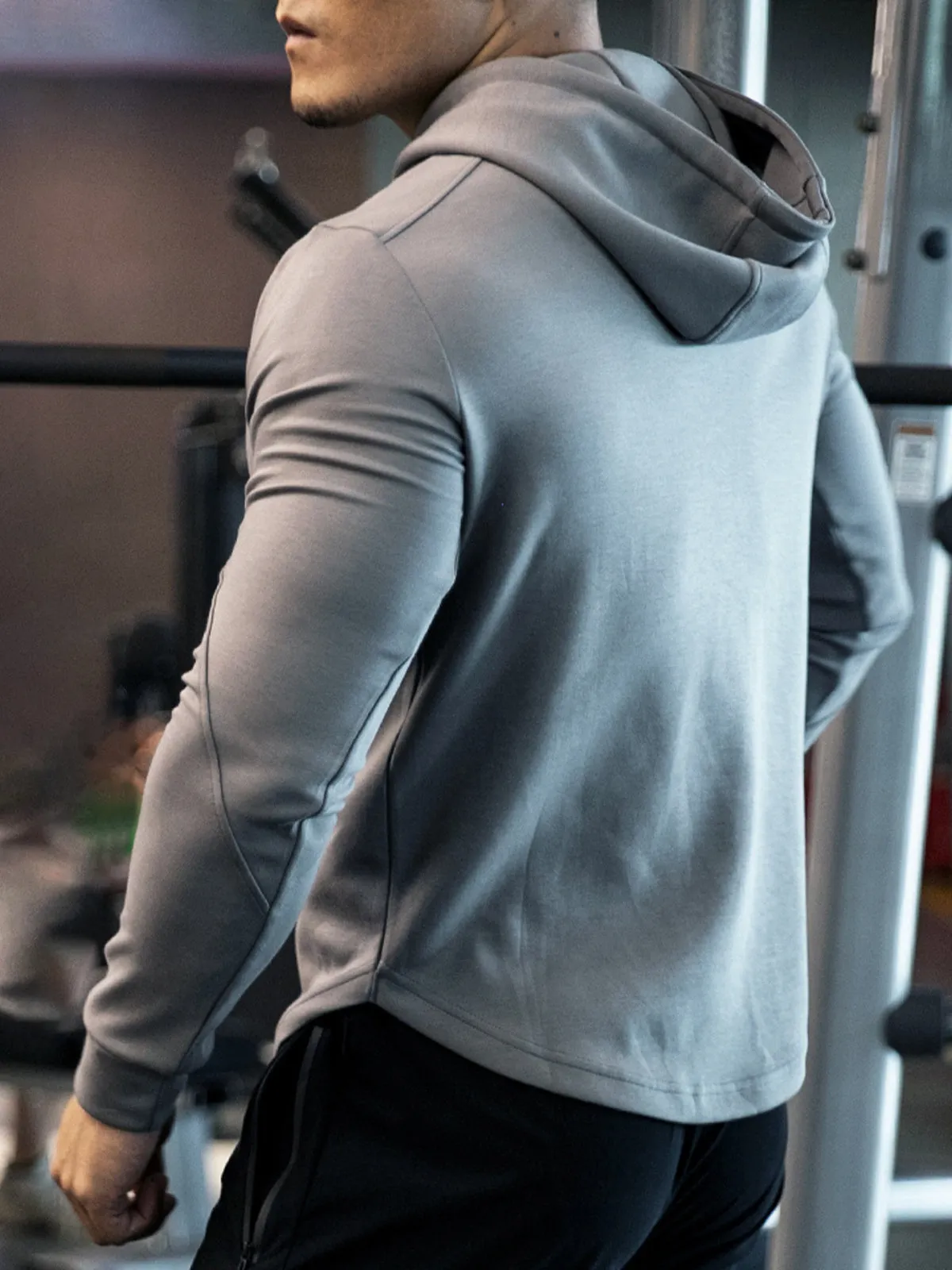 Kore Curve hem  Muscle fit  Hoodie Workout Heat Tech Gear