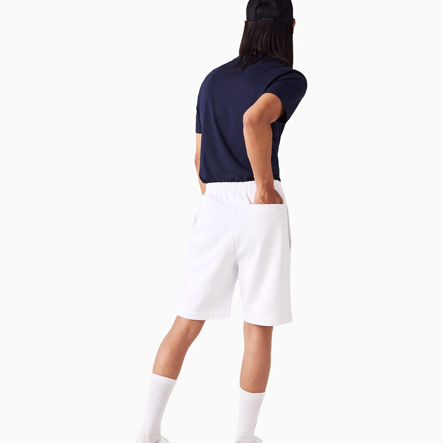 Men's Organic Brushed Cotton Fleece Shorts