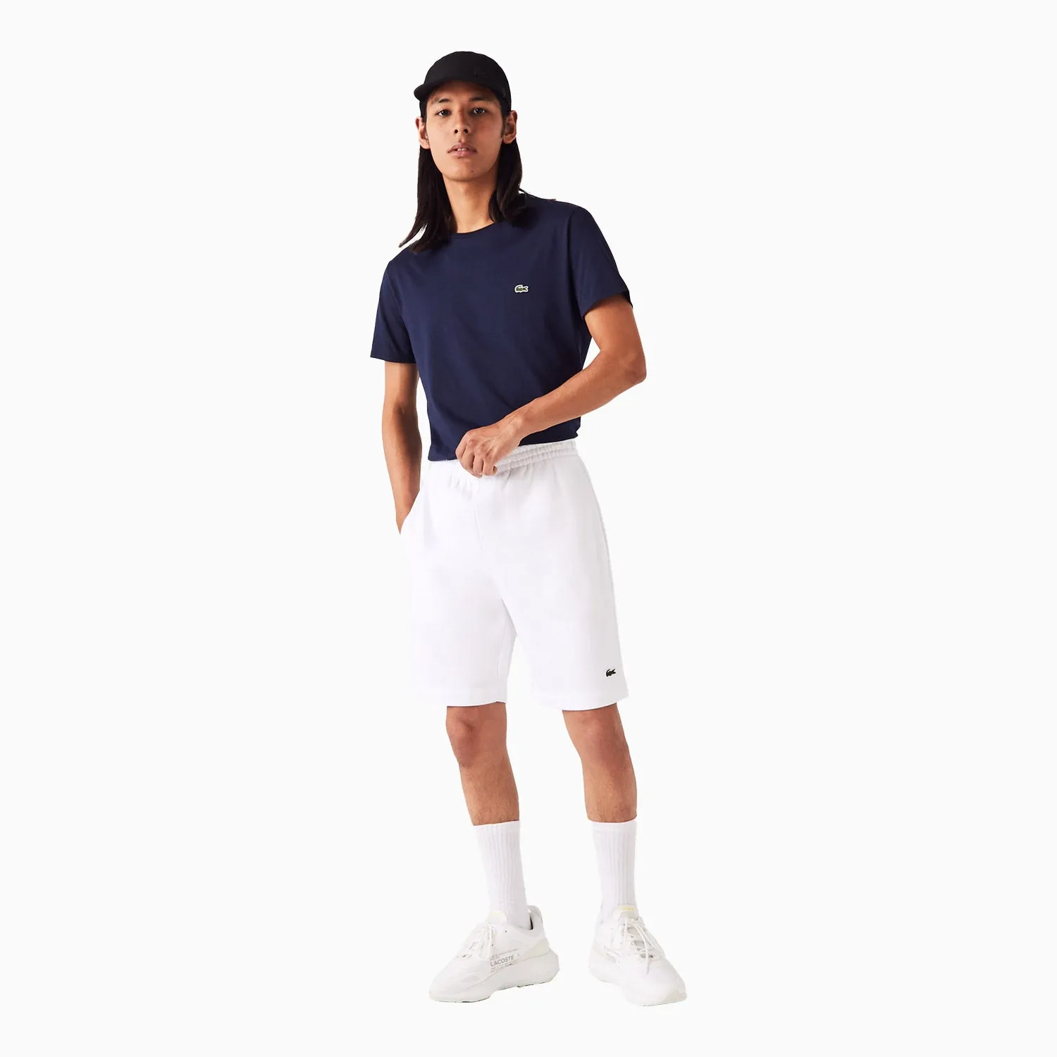 Men's Organic Brushed Cotton Fleece Shorts