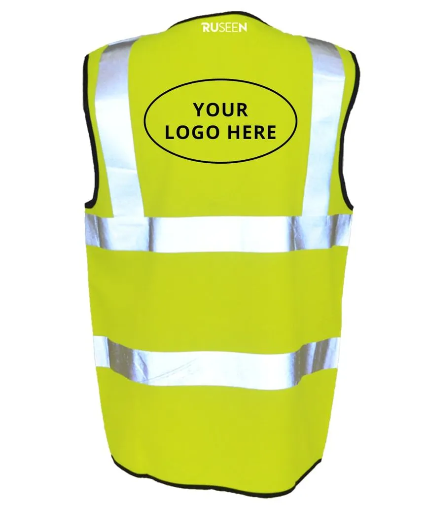 Reflective ANSI Class 2 Vest With Logo
