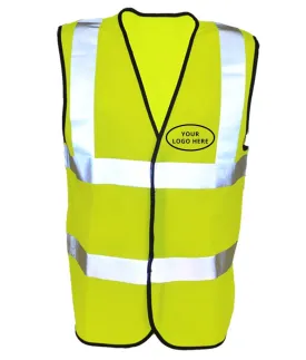 Reflective ANSI Class 2 Vest With Logo