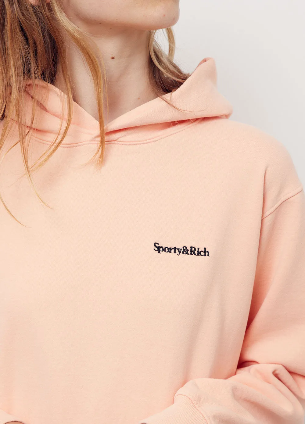 Serif Logo Hoodie