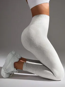 SHEIN Sport Studio Women Simple High Elasticity Seamless Sports Leggings