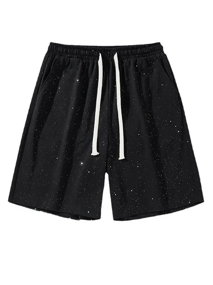 Starry Sports Drawstring Casual Shorts